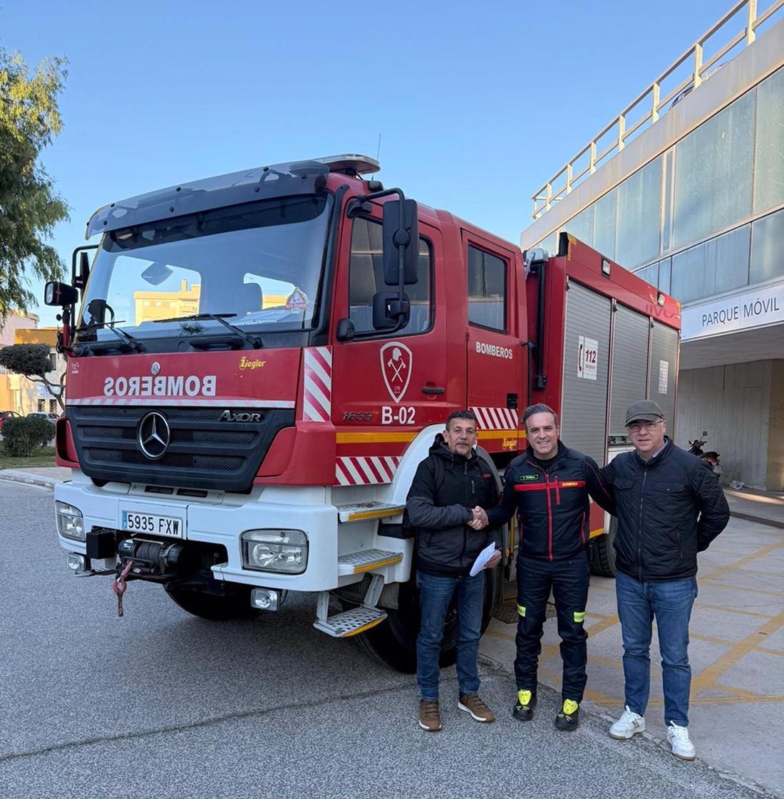 Camión bombero Melilla