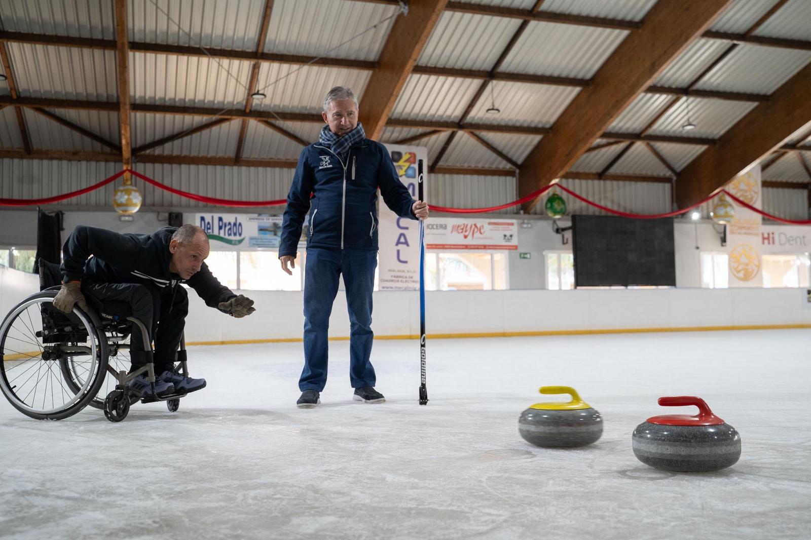 Curling en silla de ruedas