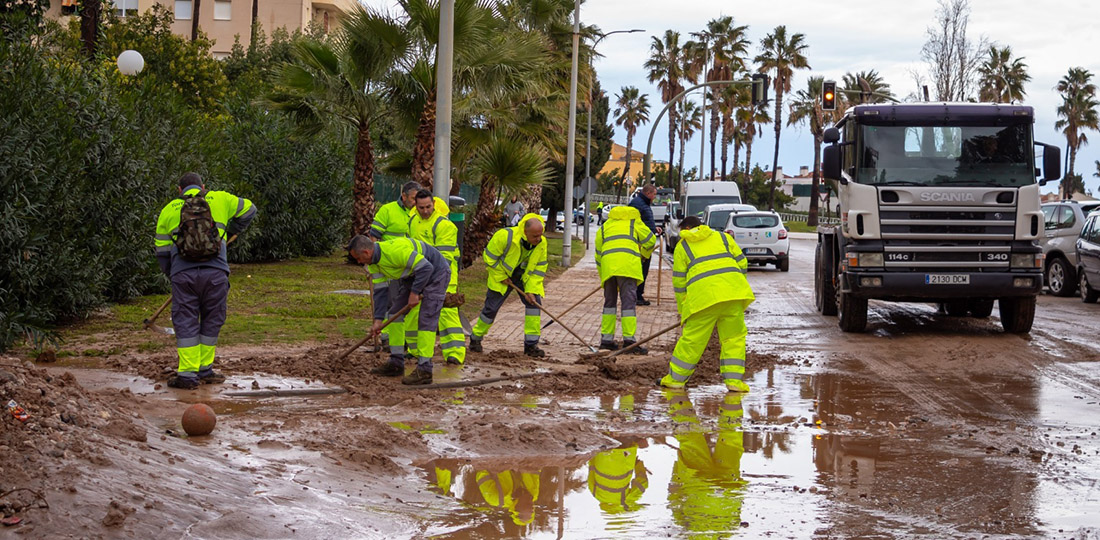 Lluvias Torremolinos daños