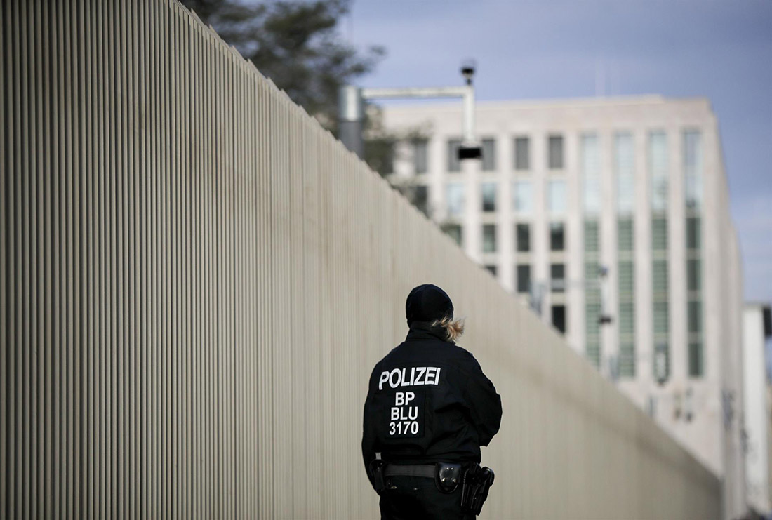 Policía alemana Berlín