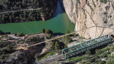 Puente colgante caminito rey