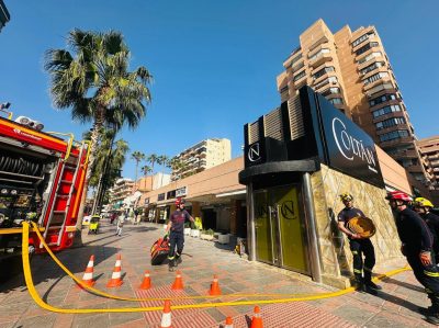 Simulacro de Bomberos de Fuengirola