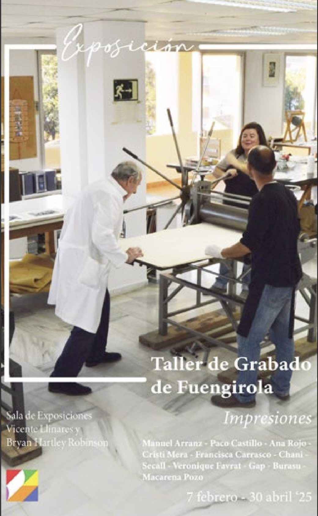 Exposición del taller de grabado de Fuengirola