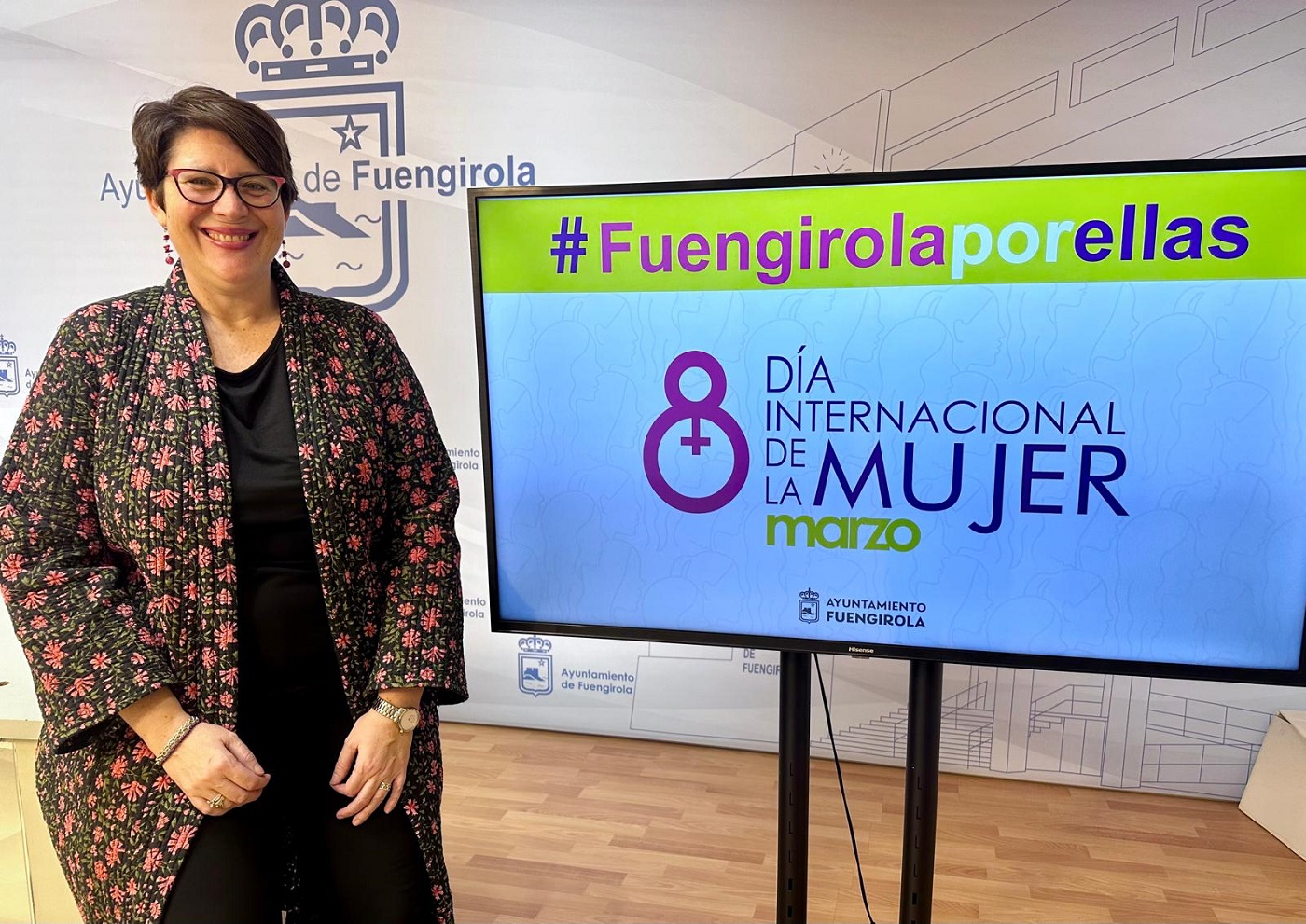 Cristina Bornao presenta las actividades del Día Internacional de la Mujer