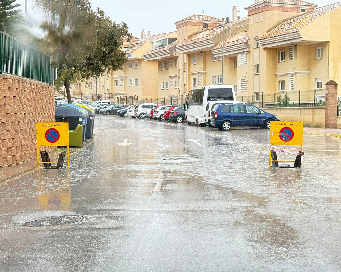 Benalmádena lluvias