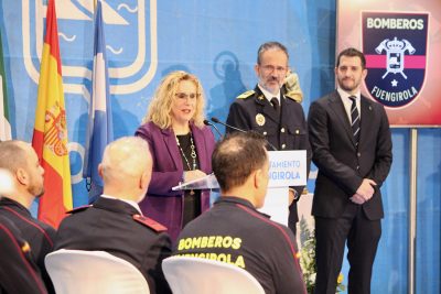 medalla bombero fuengirola